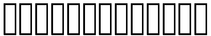 Cheddar Gothic Extras Regular FONT