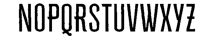 Cheddar Gothic Light Font UPPERCASE