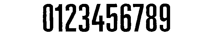 Cheddar Gothic Regular Font OTHER CHARS