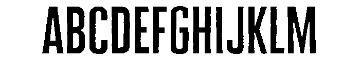 Cheddar Gothic Regular FONT