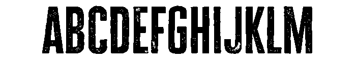 Cheddar Gothic Rough Regular FONT