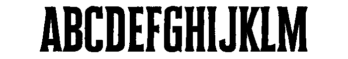 Cheddar Gothic Serif Regular FONT