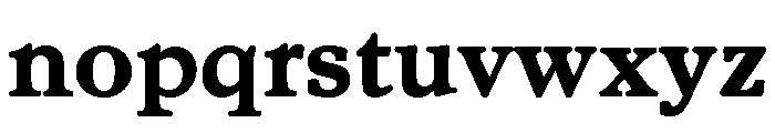 Chelsea Bold Font LOWERCASE