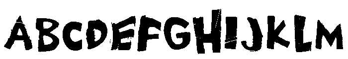 Chester Drawers Regular Font UPPERCASE