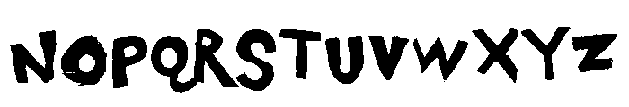 Chester Drawers Regular Font UPPERCASE
