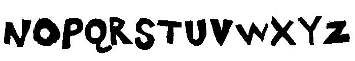 Chester Drawers Regular Font LOWERCASE