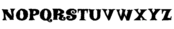 Chez Moustache Regular Font UPPERCASE
