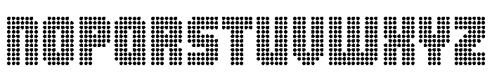 Chicago Regular Font UPPERCASE