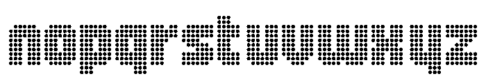 Chicago Regular Font LOWERCASE