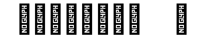 Ching Mang Color Font OTHER CHARS