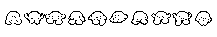 Ching Mang Regular Font OTHER CHARS