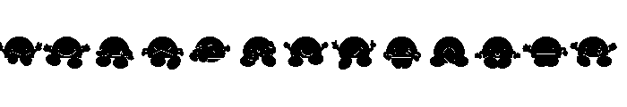Ching Mang Regular Font UPPERCASE
