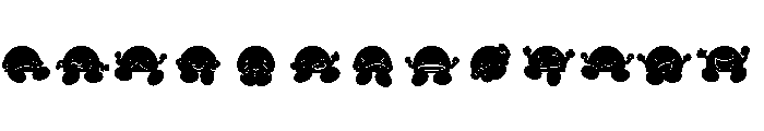 Ching Mang Regular Font UPPERCASE