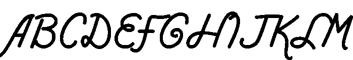 Chippewa Falls Regular Font UPPERCASE