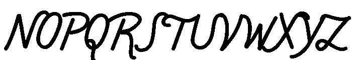 Chippewa Falls Regular Font UPPERCASE