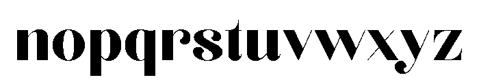 Chloe Regular Font LOWERCASE