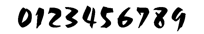 Choc Regular Font OTHER CHARS