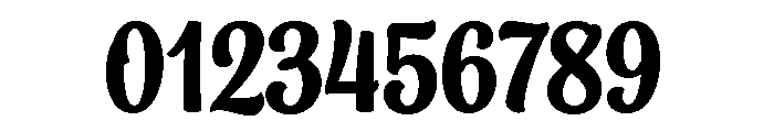 Chonky Regular Font OTHER CHARS