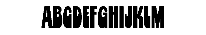 Chorine Regular Font UPPERCASE