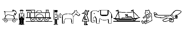 Christmas One Font OTHER CHARS