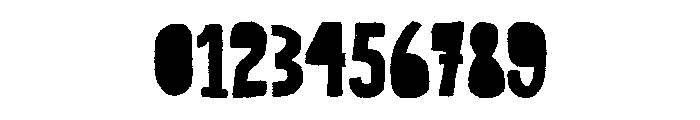 Chronic Black Font OTHER CHARS