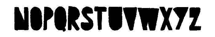 Chronic Black Font LOWERCASE
