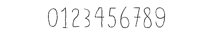 Chronic Line Font OTHER CHARS
