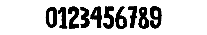 Chronic Regular Font OTHER CHARS