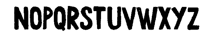 Chronic Regular Font LOWERCASE