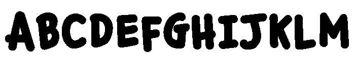 Chumley Bloated Font UPPERCASE
