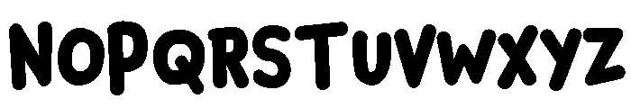 Chumley Bloated Font UPPERCASE