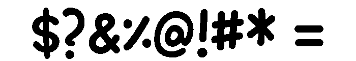 Chumley Bold Font OTHER CHARS