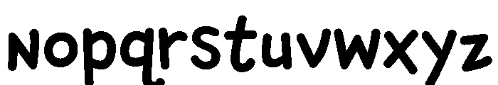 Chumley Bold Font LOWERCASE