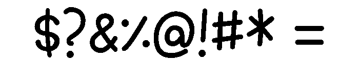 Chumley Medium Font OTHER CHARS