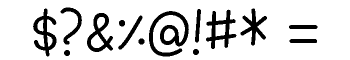 Chumley Regular Font OTHER CHARS