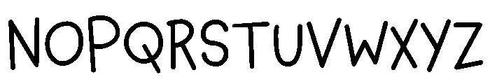 Chumley Regular Font UPPERCASE
