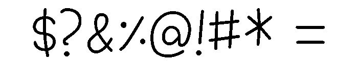 Chumley Skinny Font OTHER CHARS