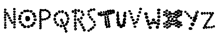 Chummmmmley Regular Font UPPERCASE