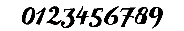 Chunder Regular Font OTHER CHARS