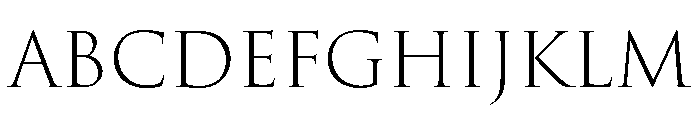 Cinzel Decorative Light Font UPPERCASE