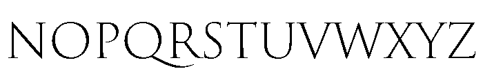 Cinzel Decorative Light Font UPPERCASE