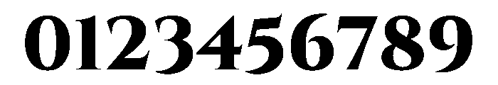 Cinzel ExtraBold Font OTHER CHARS