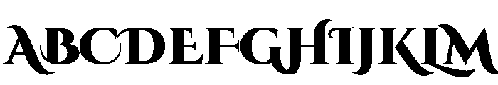 Cinzel Heavy Font UPPERCASE
