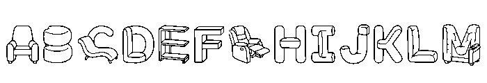 Cider Regular Font UPPERCASE
