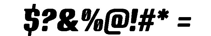 Cidway Regular Font OTHER CHARS