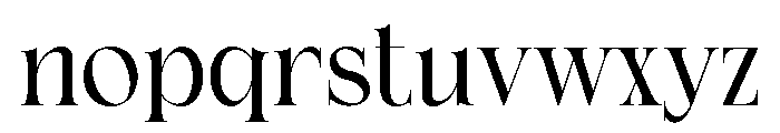Ciesla Font LOWERCASE