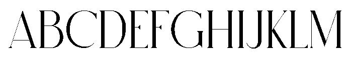Cigaret Font UPPERCASE