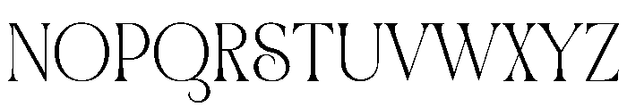 Cigas Font UPPERCASE
