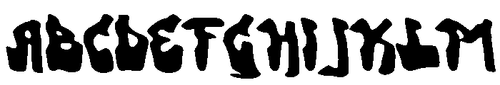 Cihuy Font UPPERCASE
