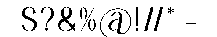 Cilenia Font OTHER CHARS